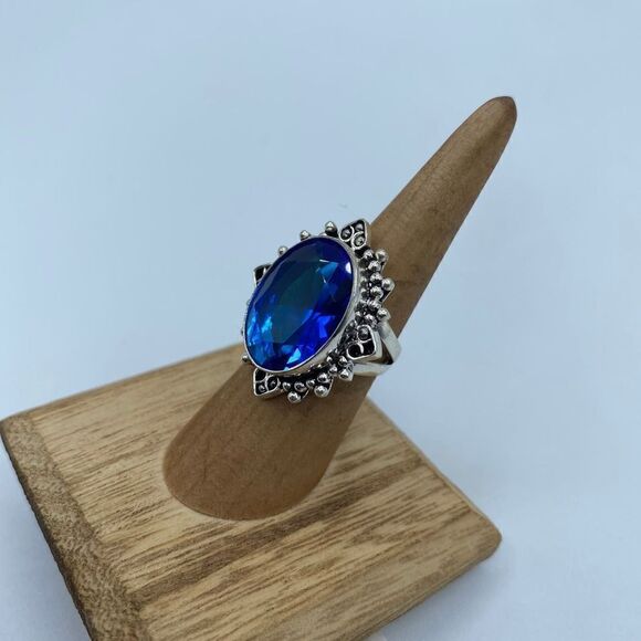 Bi-Color Tourmaline Ring Size 5 - Picture 4 of 7